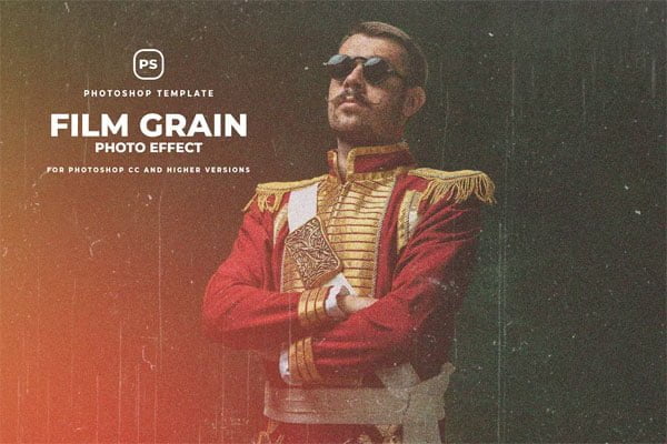 Vintage Film Grain Effect