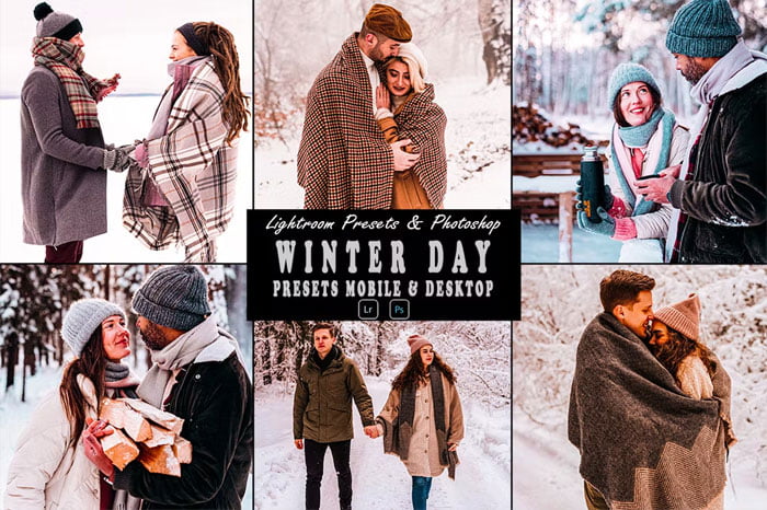 Winter Day Action Presets Winter Day Action Presets