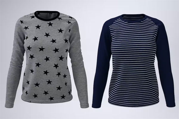 Woman's Long Raglan Sleeve T-Shirt Mock-Up Woman's Long Raglan Sleeve T-Shirt Mock-Up