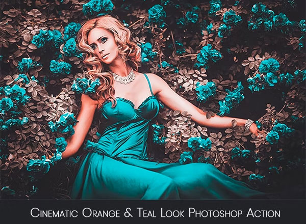 10 Cinematic Orange & Teal Look Photoshop Action 10 Cinematic Orange & Teal Look Action