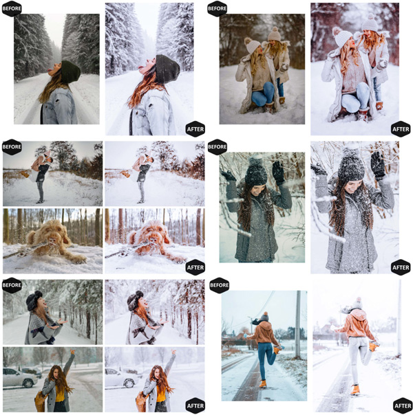 10 Snowy Dream Mobile & Desktop Lightroom 10 Snowy Dream Mobile & Desktop Lightroom