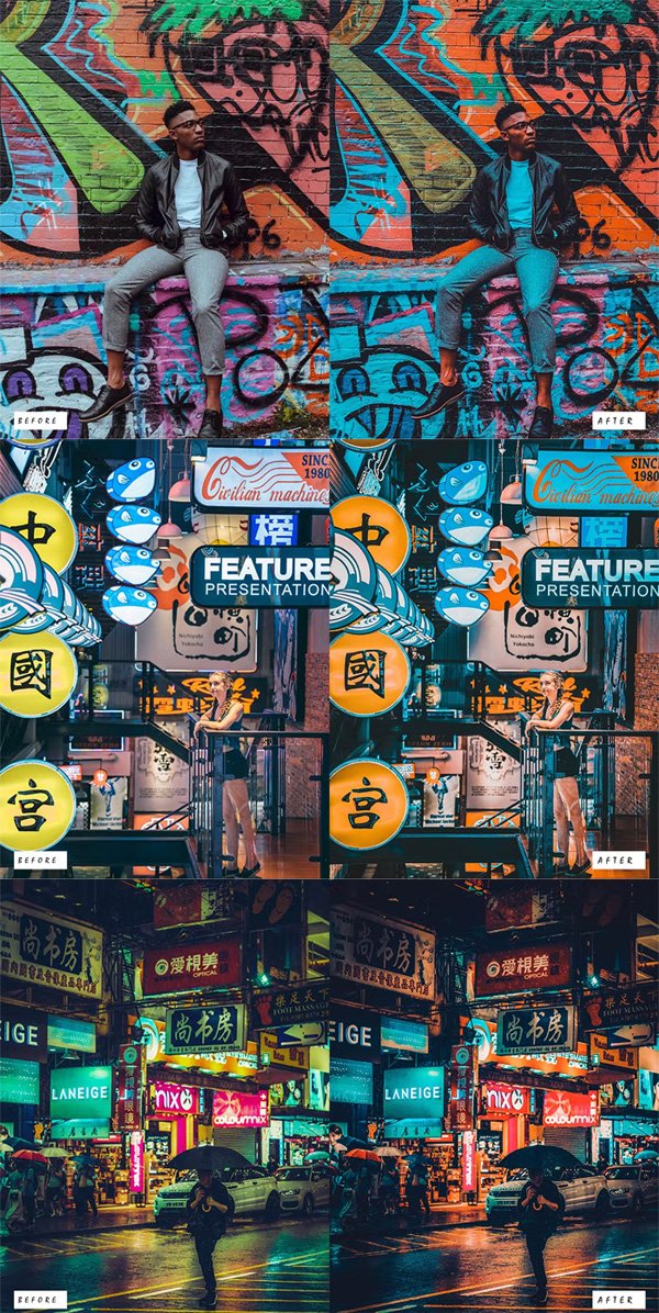 15 Orange & Teal Look Lightroom Presets