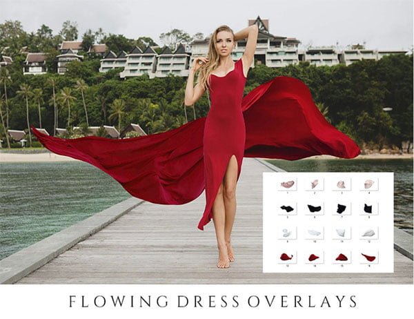 16 Flowing Dress Overlays Free Download 16 Flowing Dress Overlays