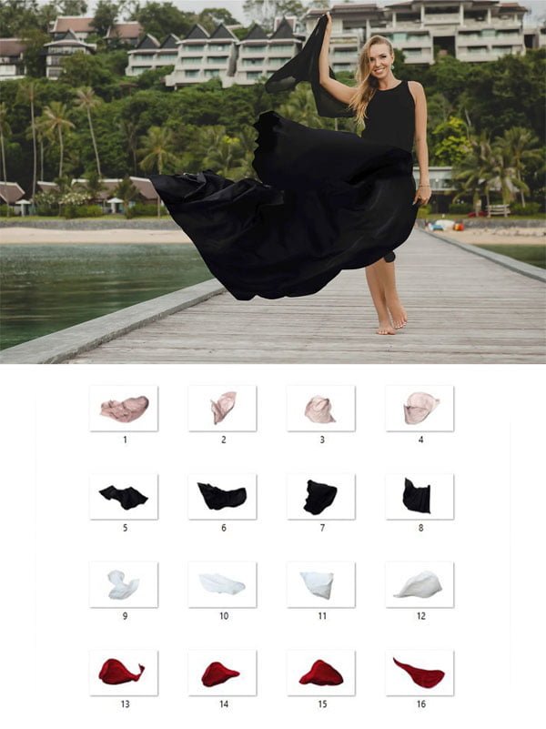 16 Flowing Dress Overlays Free Download 16 Flowing Dress Overlays