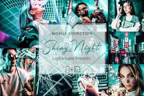 16 Mobile Lightroom Presets Shiny Night 16 Mobile Lightroom Presets Shiny Night
