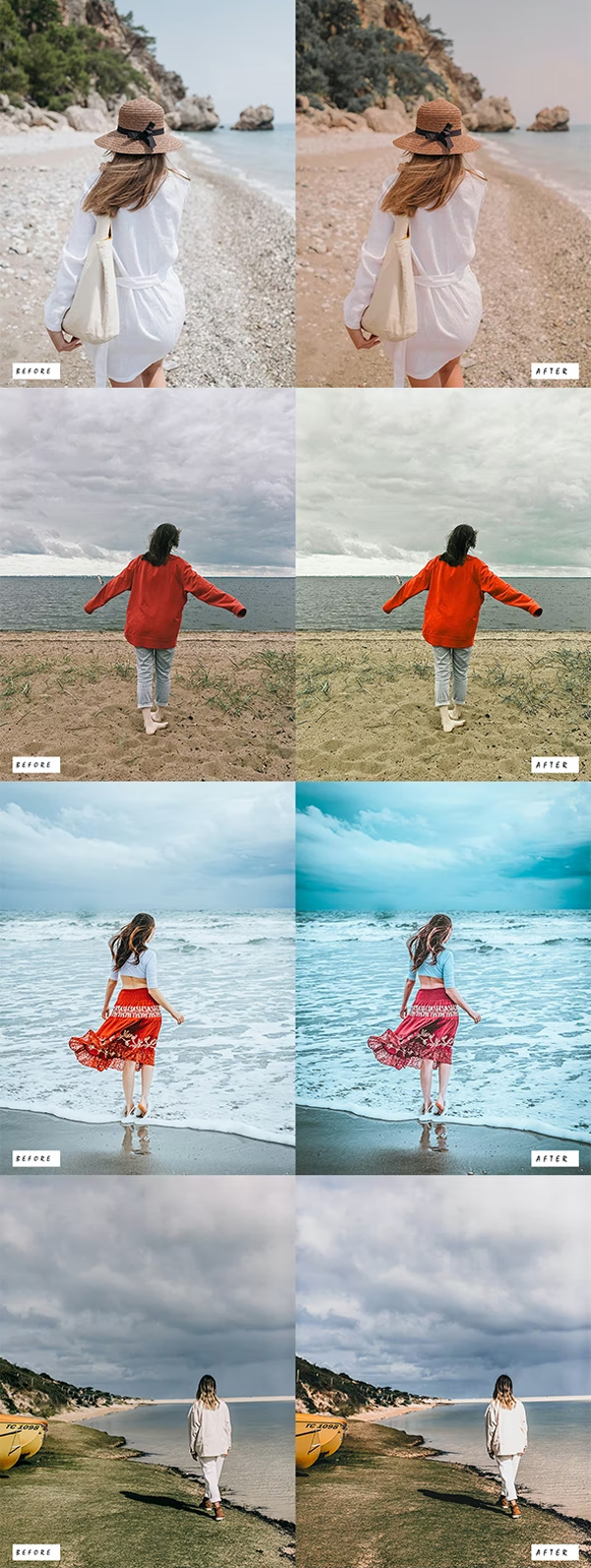 20 Fashion Beach Lightroom Presets 20 Fashion Beach Presets
