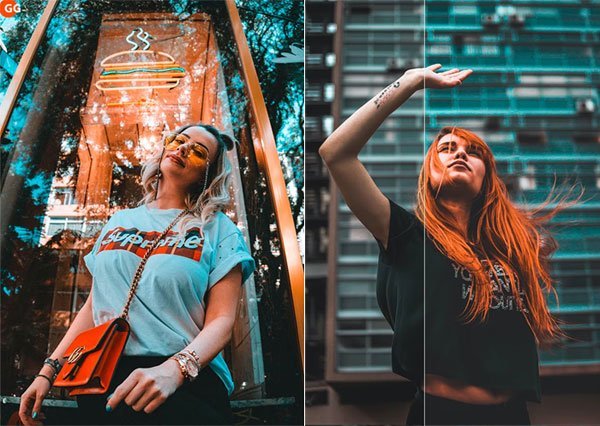 20 Teal & Orange Effect