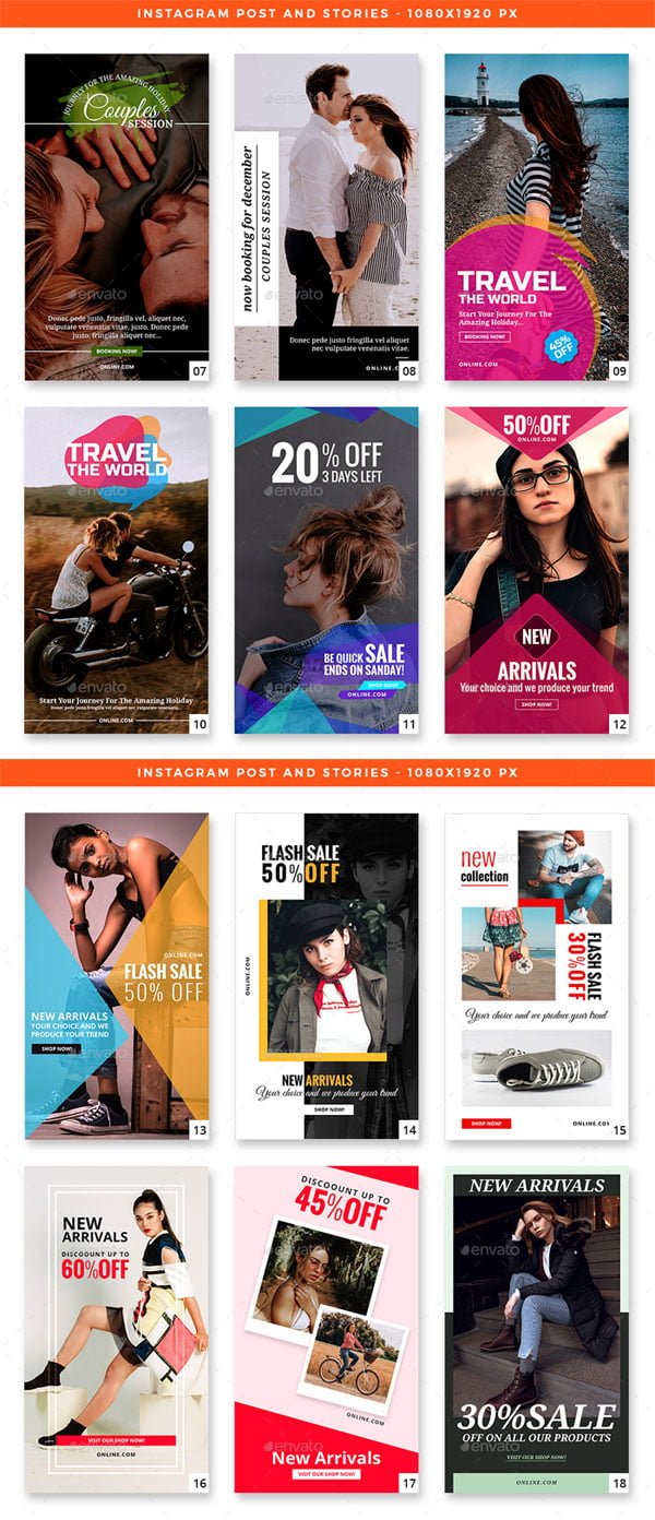 25 Instagram Stories & Post