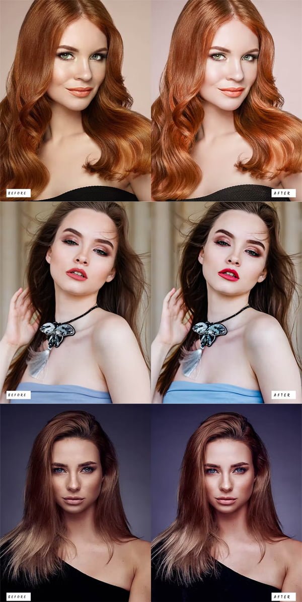25 Skin Retouch Presets