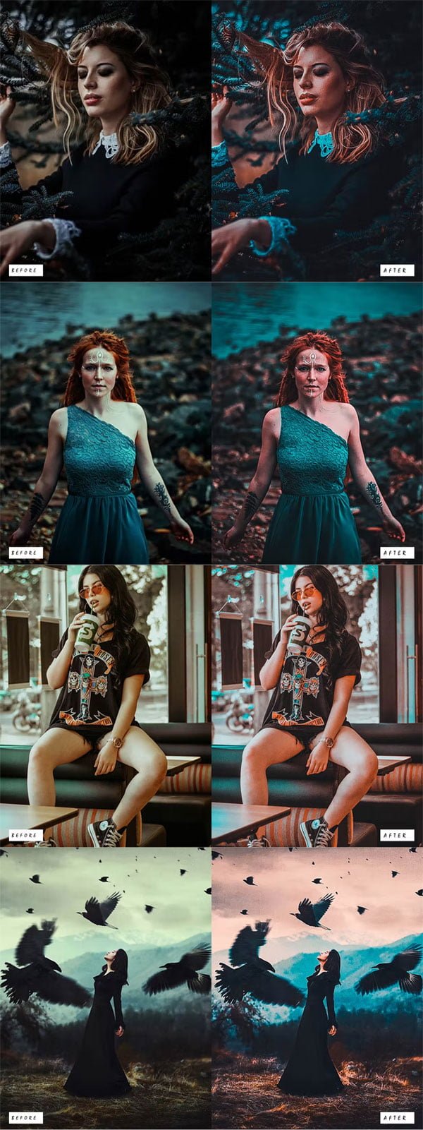 25 Teal & Orange Lightroom Presets 25 Teal & Orange Lightroom Presets