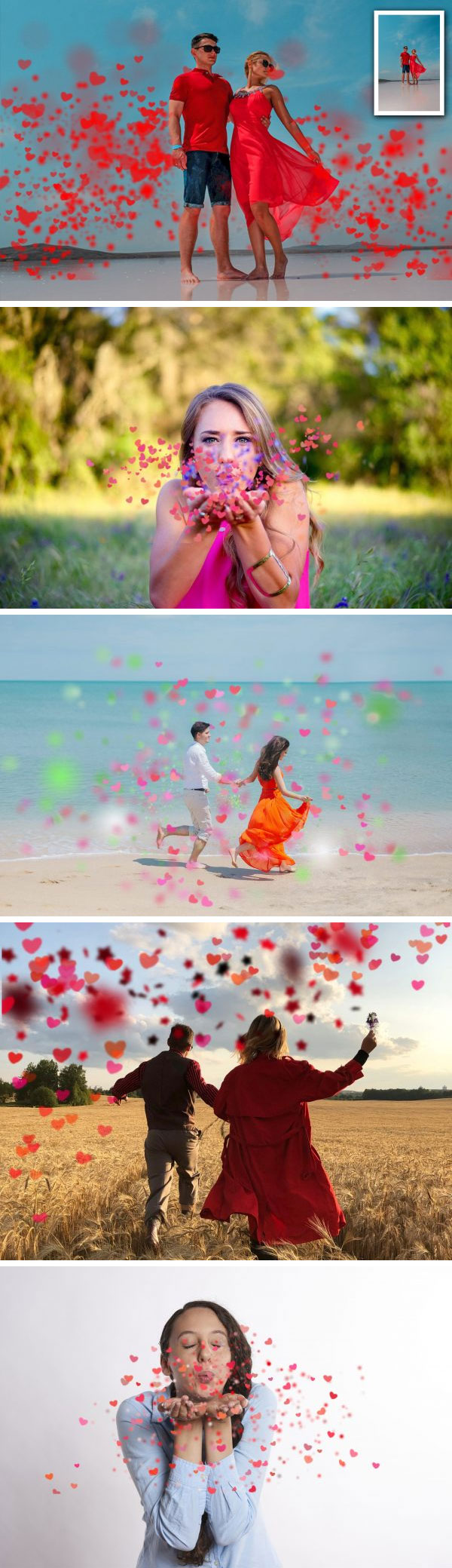30 Romantic Photo Overlay