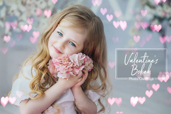 30 Valentines Bokeh Photo Overlays 30 Valentines Bokeh Overlays