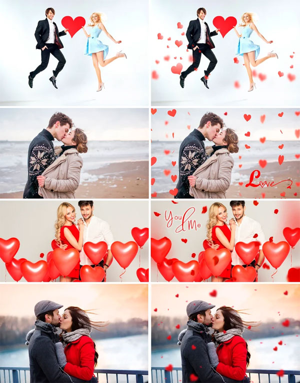 45 Valentine's Day Photo Overlays 45 Valentine's Day Overlays