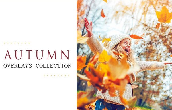 50 Autumn Photoshop Overlays Bundle 50 Autumn Photoshop Overlays