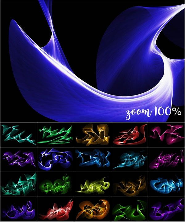 5K Elegant Energy Overlays