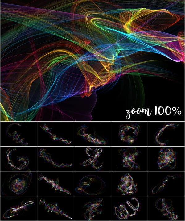 5k Smoky Rainbow Overlays