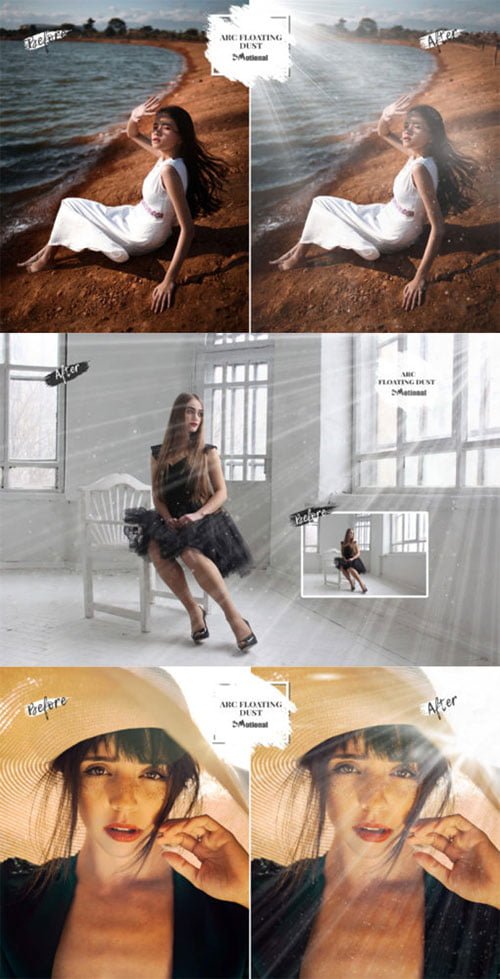 60 ARC Floating Dust Flare Effect Photo Overlays 60 ARC Floating Dust Flare Effect Photo Overlays