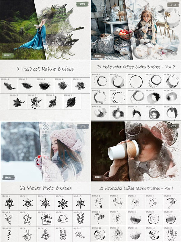 Photoshop Brushes Pack