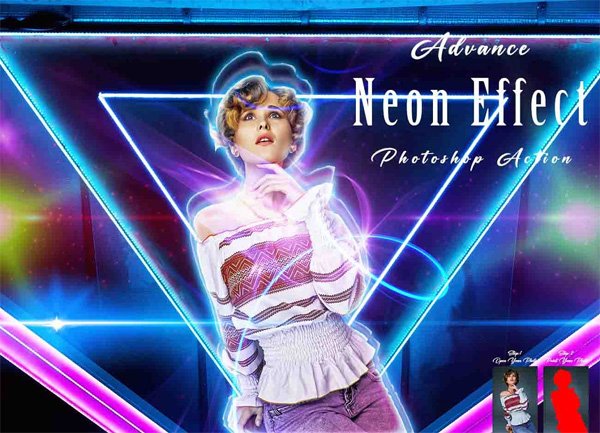 Advance Neon Effect Action