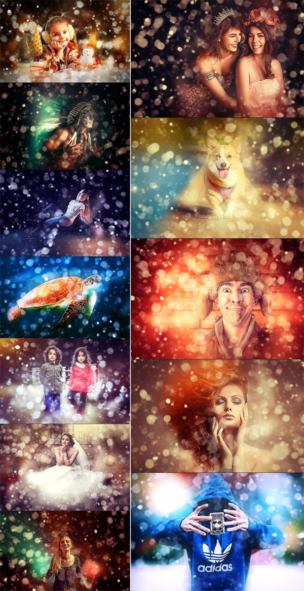 Bokeh Light Art Action