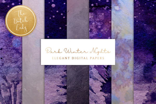 Digital Backgrounds Winter Night Skies Digital Backgrounds Winter Night Skies