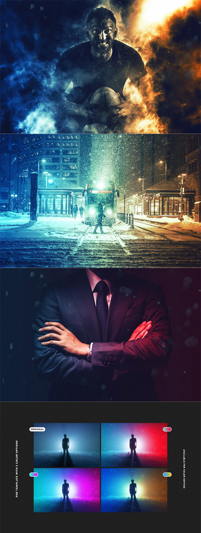 Double Light Photoshop Effect Double Light Photoshop Effect