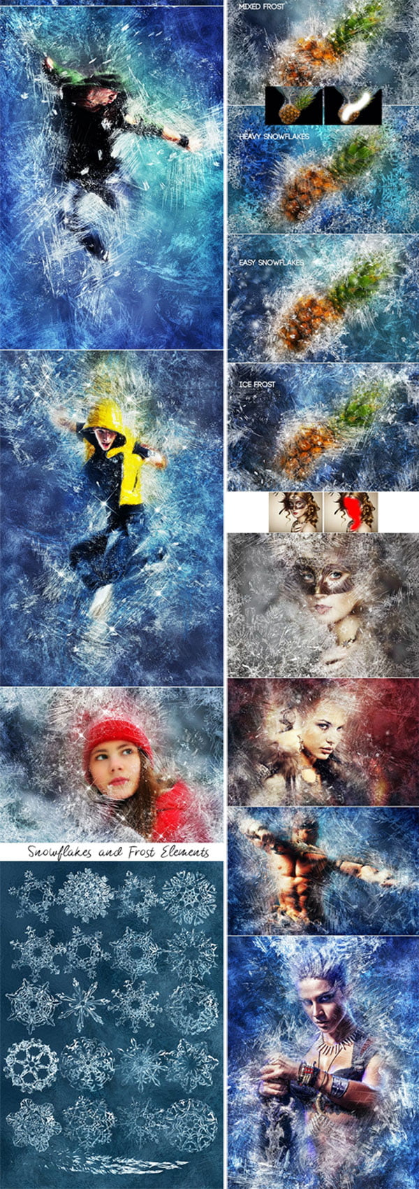 Frost Photoshop Action