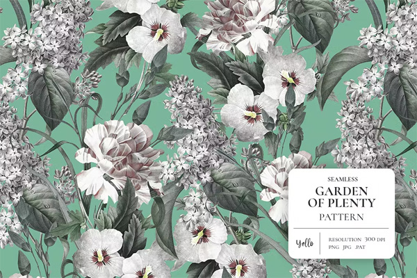 Garden of Plenty Pattern