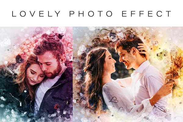 Lovely Photo Effect Photoshop Action Lovely Photo Effect Action