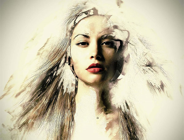 Modern Art Photoshop Action Modern Art Photoshop Action