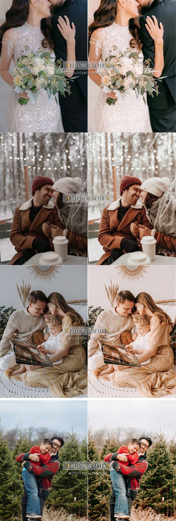 Natural Winter Magic LR Presets Natural Winter Magic LR Presets