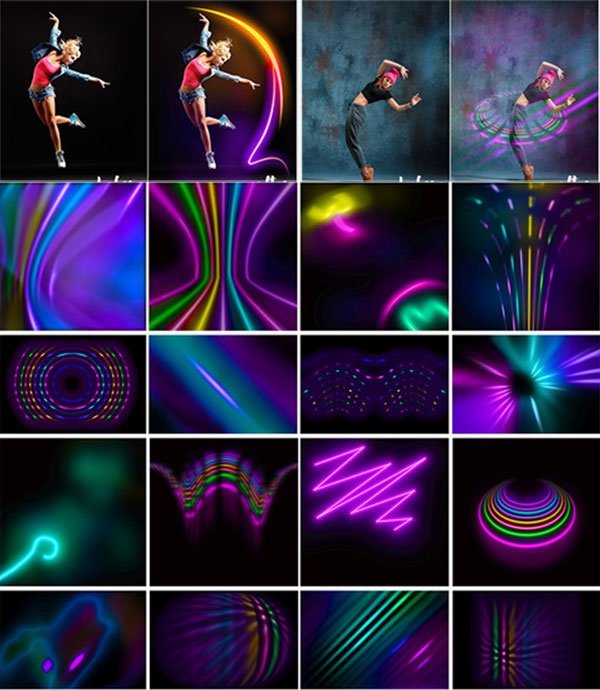 Neon Light Overlays