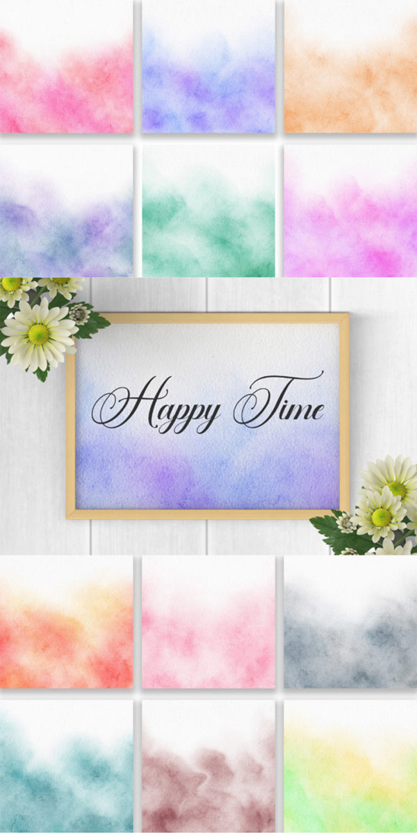 Pastel Dream Watercolor Digital Papers Pastel Dream Watercolor Digital Papers