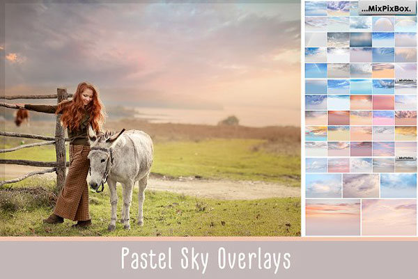 Pastel Sky Overlays Pastel Sky