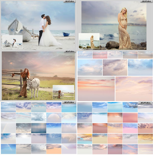 Pastel Sky Overlays Pastel Sky