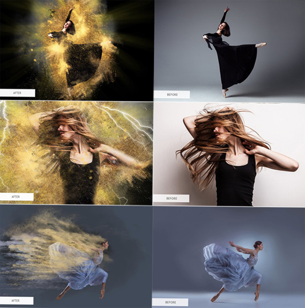 Photoshop Actions Sand Storm Photoshop Actions Sand Storm