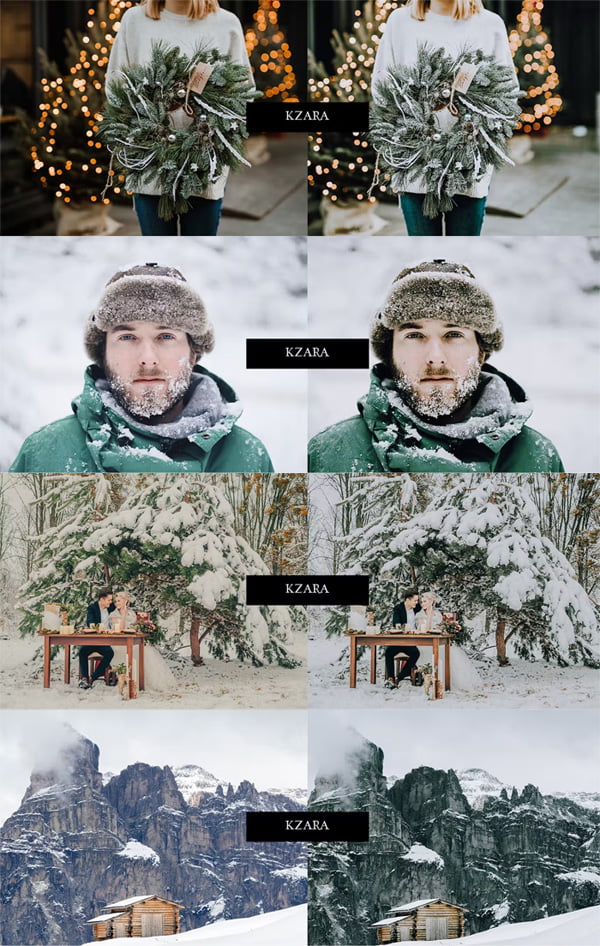 Presets Winter Green Presets