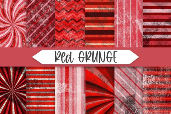 Red Grunge Stripes Background Red Grunge Stripes Background