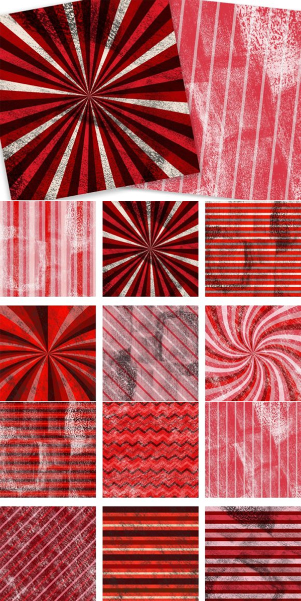 Red Grunge Stripes Background Red Grunge Stripes Background
