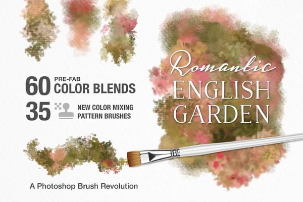 Romantic English Garden PS Brushes Romantic English Garden PS Brushes