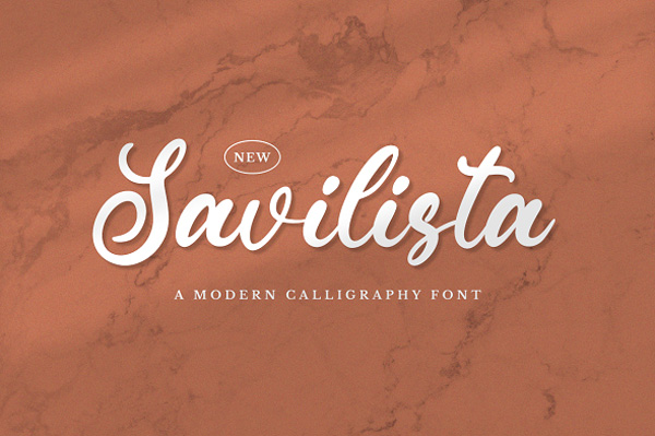 Savilista Elegant Font Savilista Elegant Font