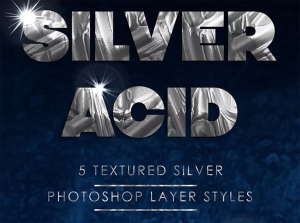 Silver Acid Layer Styles