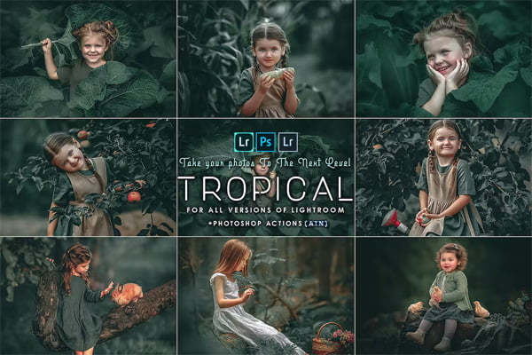 Tropical (Photoshop Actions and Presets) Tropical (Photoshop Actions and Presets)