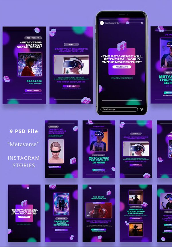 Veta Metaverse Instagram Stories Veta Metaverse Instagram Stories