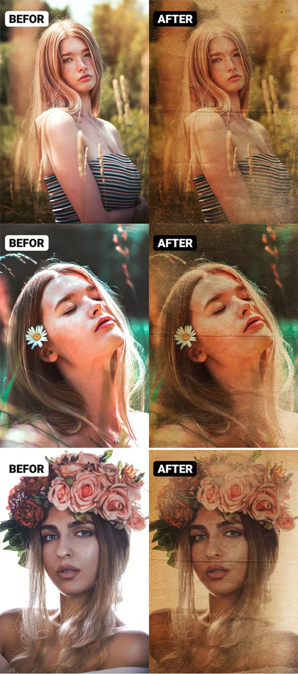 Vintage Old Paper Effect