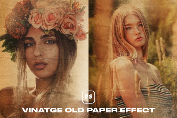 Vintage Old Paper EffectVintage Old Paper Effect