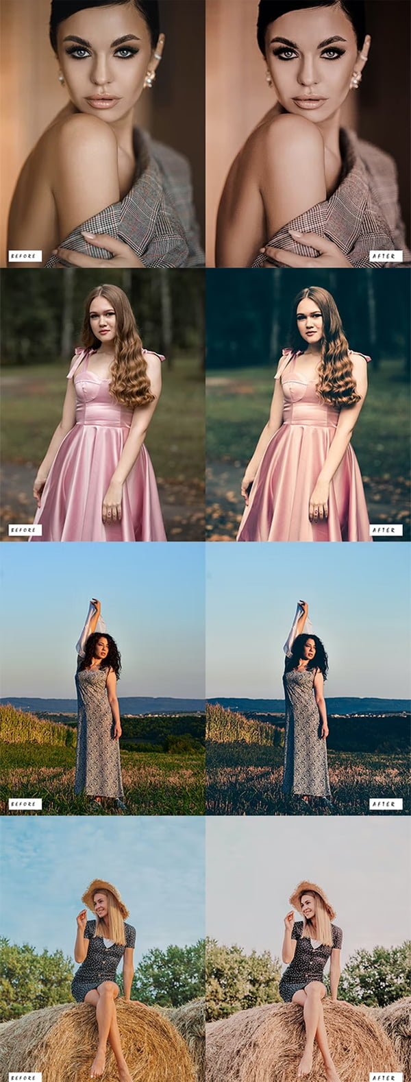 15 Matte Blogger Lightroom Presets