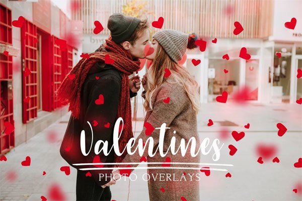 53 Valentines Heart Bokeh Photo Overlays 53 Valentines Heart Bokeh Overlays