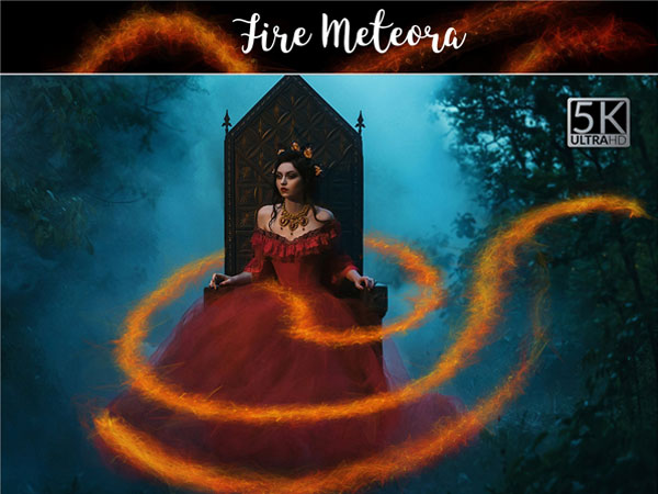 5k Fire Meteora Overlays