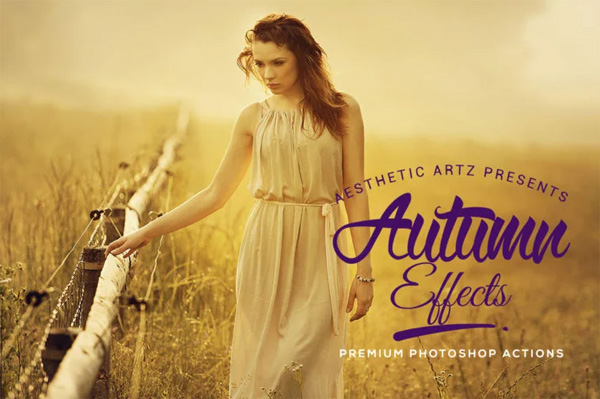 Aesthetic Autumn Effects Photoshop Actions Aesthetic Autumn Effects Photoshop Actions